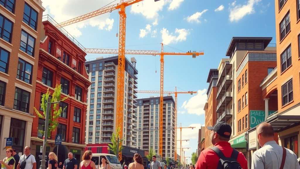 gruas-de-construccion-y-peatones-en-un-dinamico-arts-district