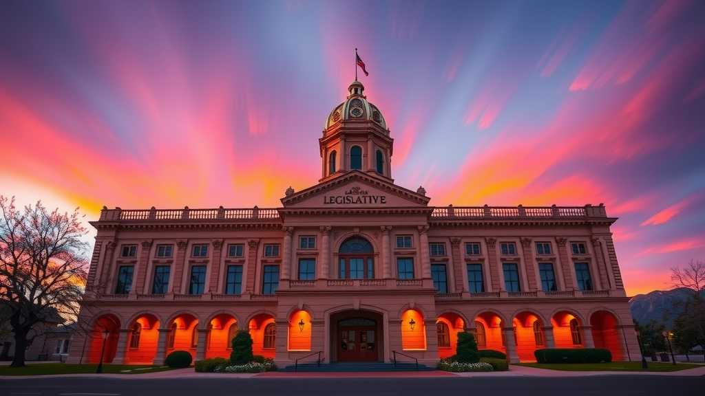 edificio-legislativo-en-carson-city-al-atardecer