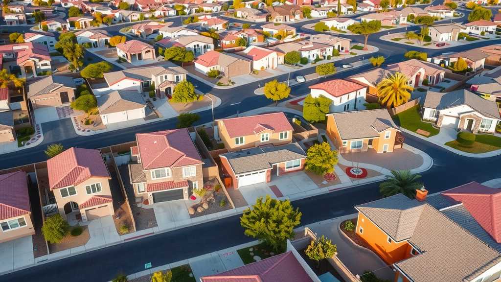 una-vista-aerea-de-casas-suburbanas-en-north-las-vegas-durante-el-amanecer