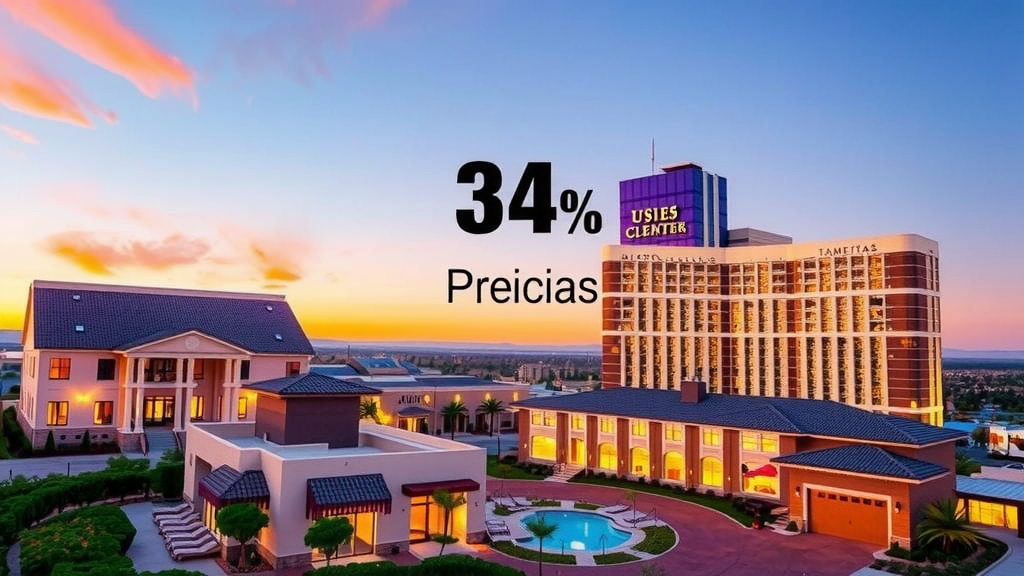 Gryfica de tendencias de precios en el mercado inmobiliario de las vegas