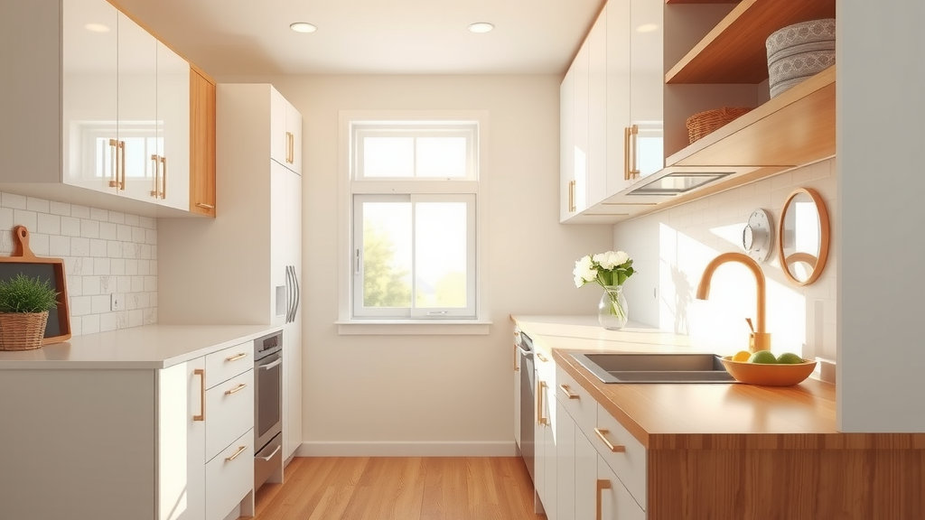 Modern kitchen aesthetics in a new home