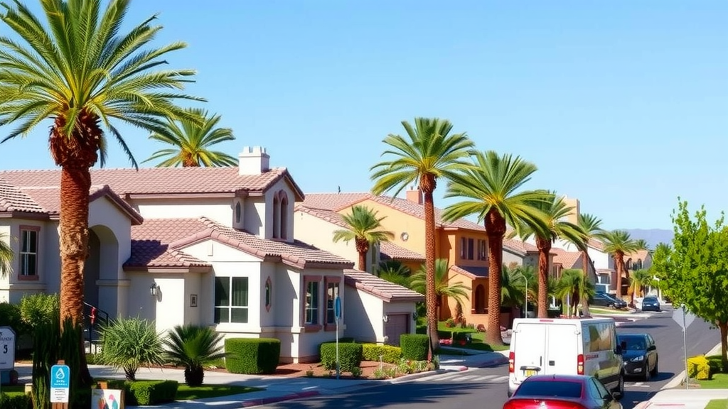 Street view in Lake Las Vegas.