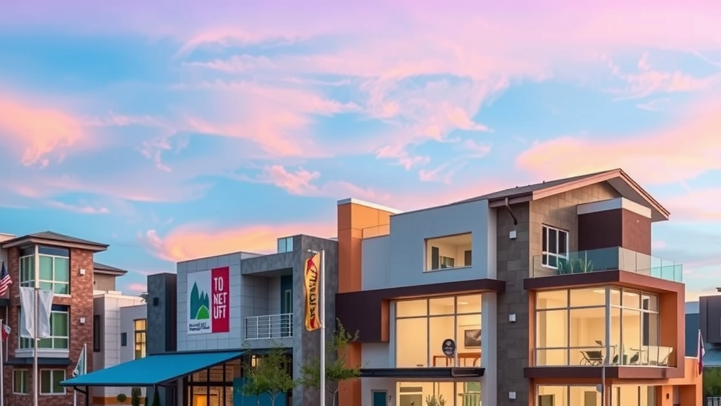 Vista del mercado inmobiliario en las vegas
