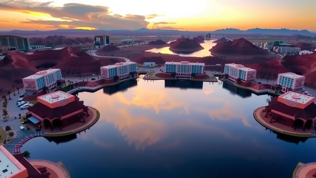 Lake Las Vegas development area