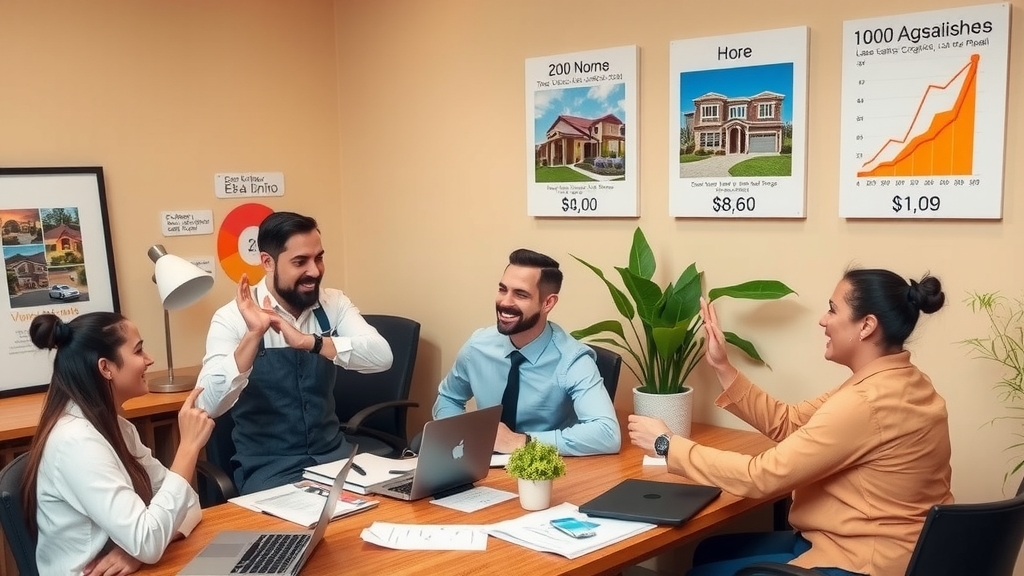 Real estate office in Lake Las Vegas.