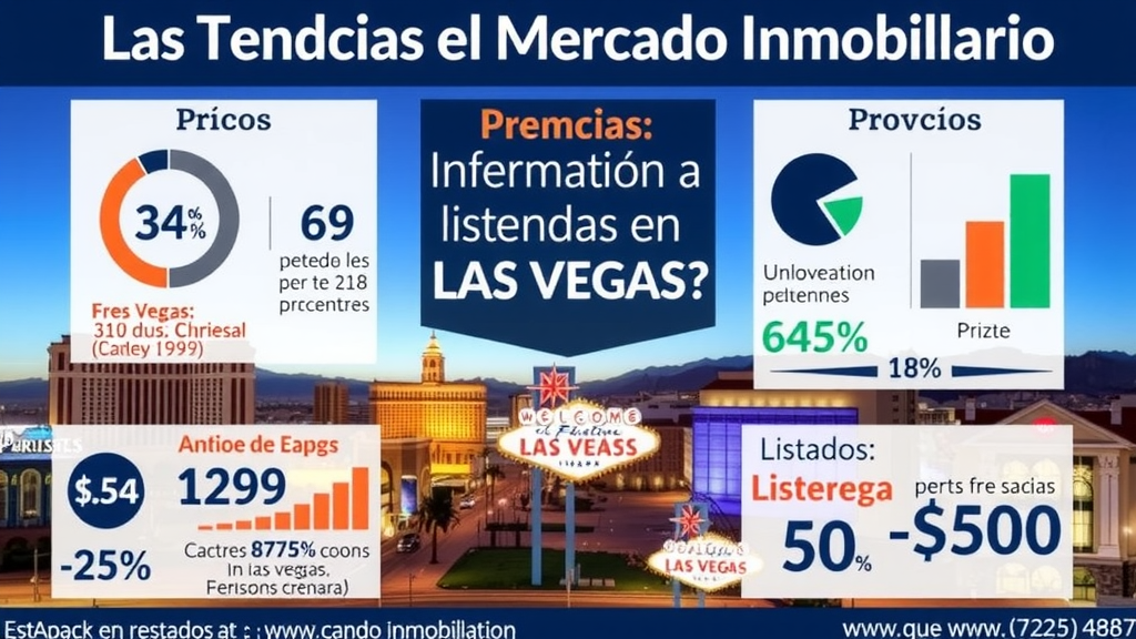 Tendencias del mercado inmobiliario en Las Vegas.