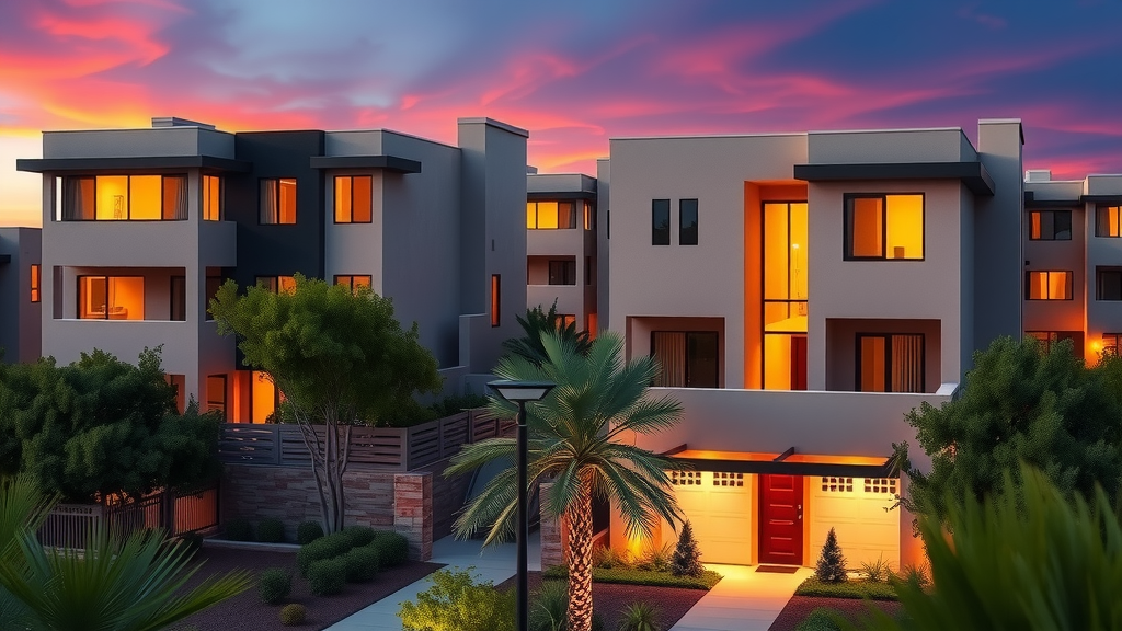 Condos y townhomes en Las Vegas.