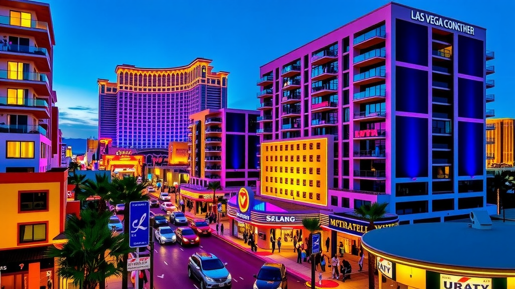 Las vegas city scene