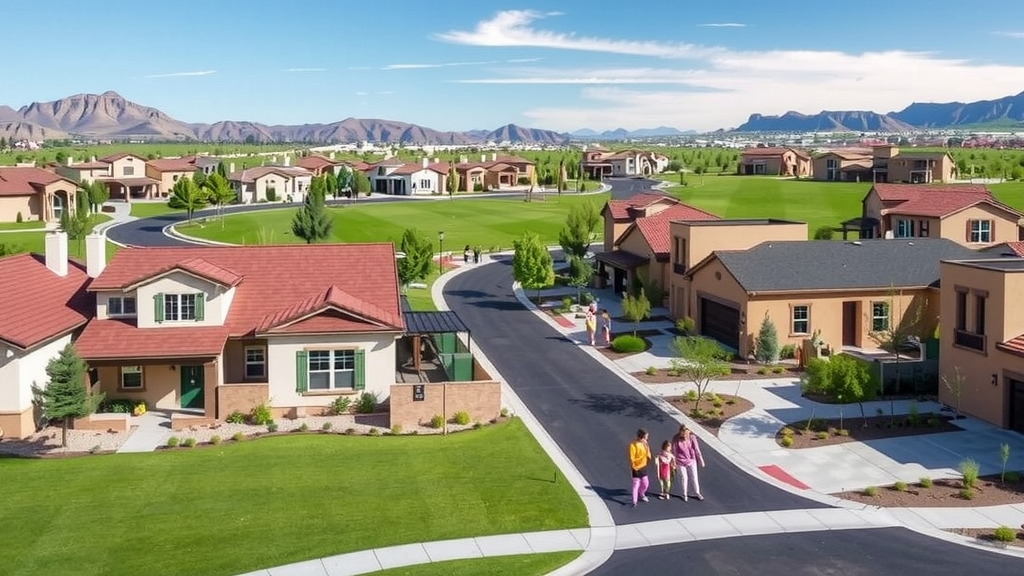 Suburban life in summerlin west las vegas