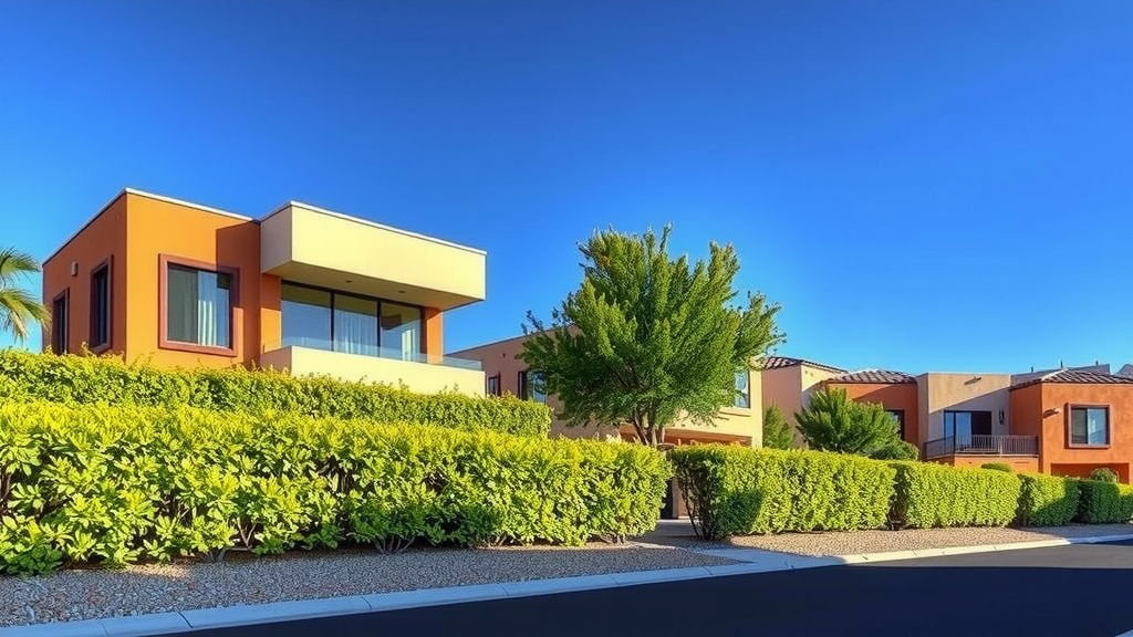 Imagen de una moderna inmobiliaria de lujo en las vegas
